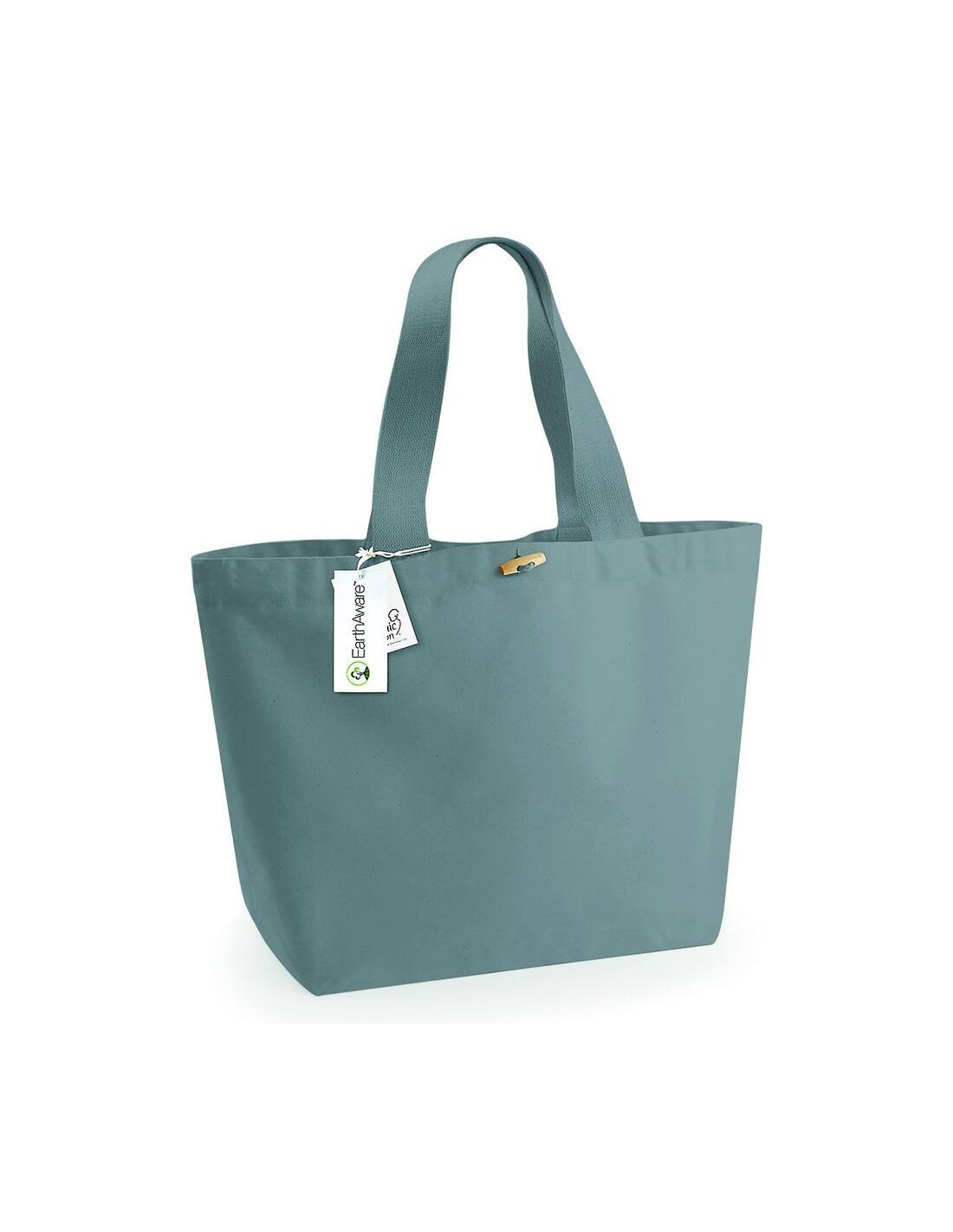 Grand sac personnalisé en coton Canvas bio 340G "GOGUE" | SIP19