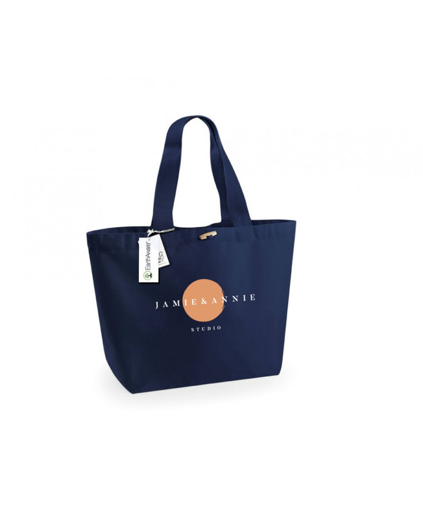 GRAND SAC PERSONNALISÉ EN COTON CANVAS BIO 340G "GOGUE"