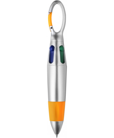 Stylo 4 couleurs promotionnel en plastique "GUSSE" | SIP19