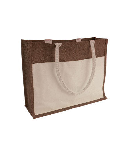 cabas à personnaliser en jute et coton pour les entreprises "PAZIS" | SIP19