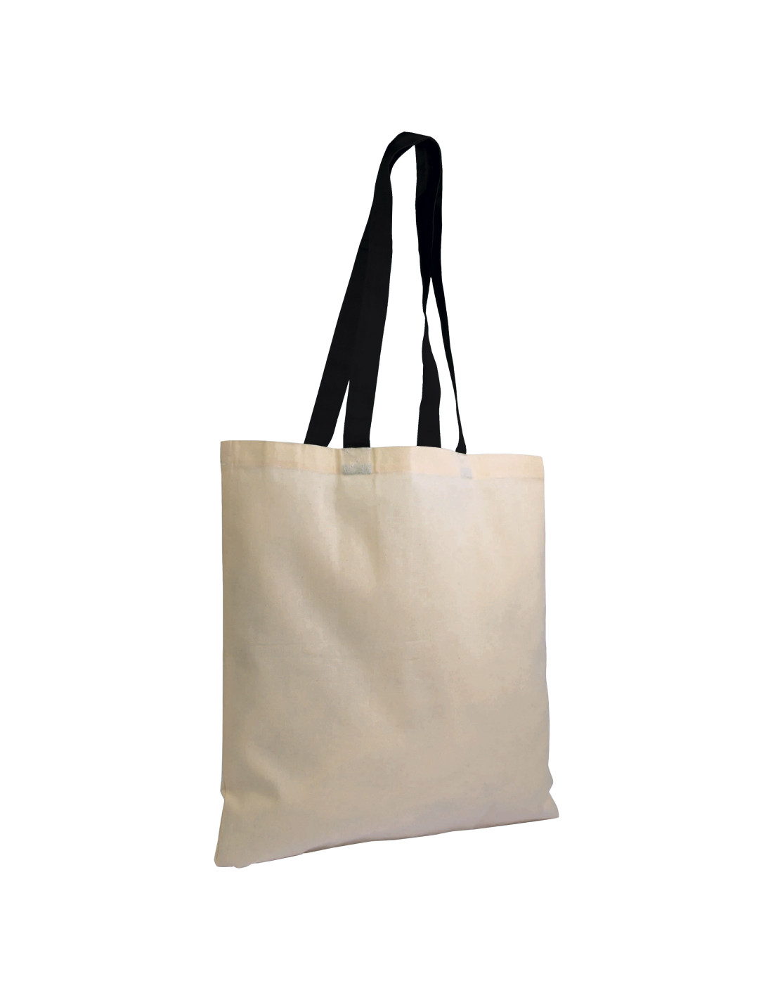 Tote-bag bicolore en coton 135G "ZABET" 38x42 cm  | SIP19