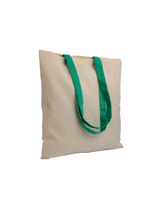 Tote-bag bicolore en coton 135G "ZABET" 38x42 cm  | SIP19