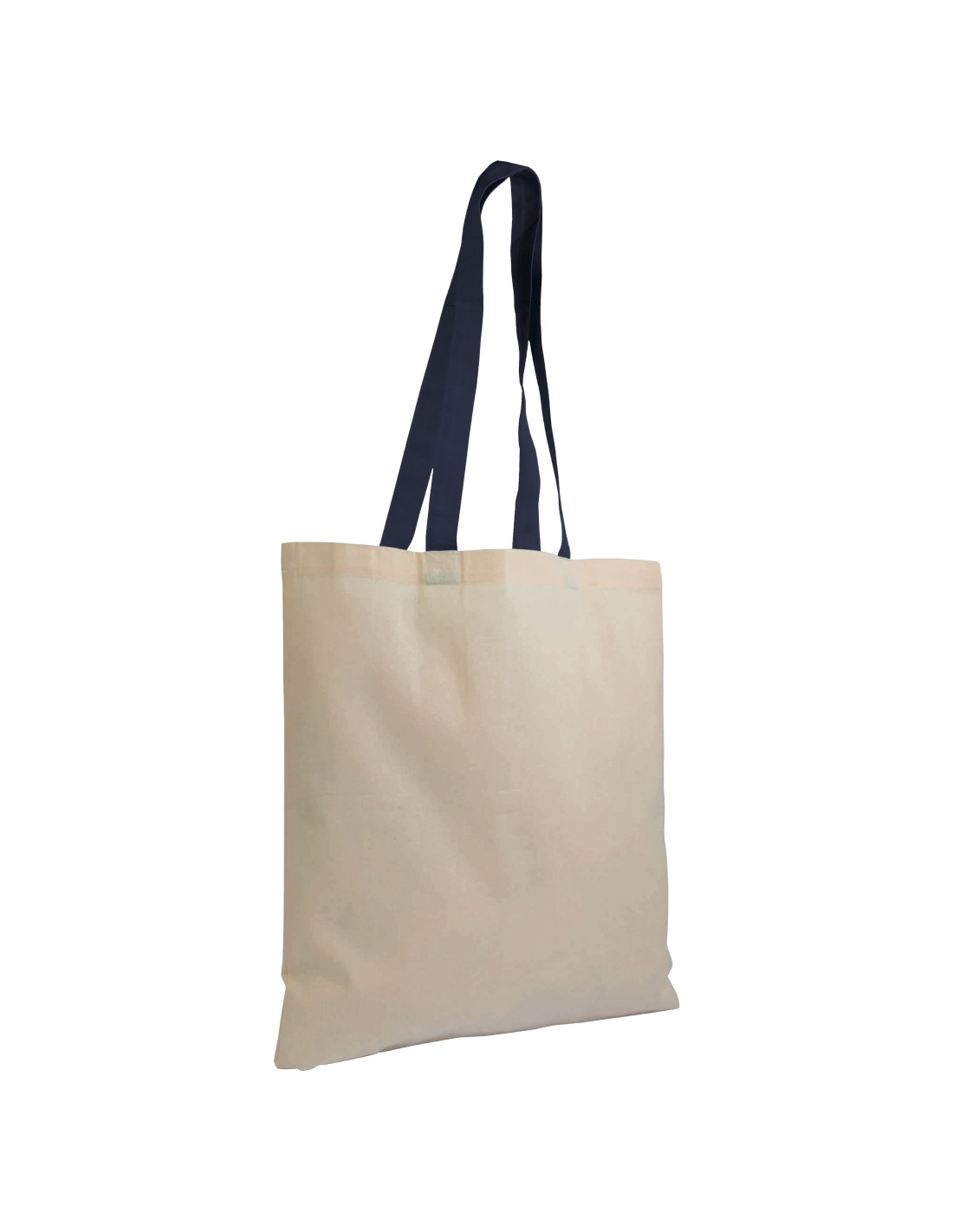 Tote-bag bicolore en coton 135G "ZABET" 38x42 cm  | SIP19