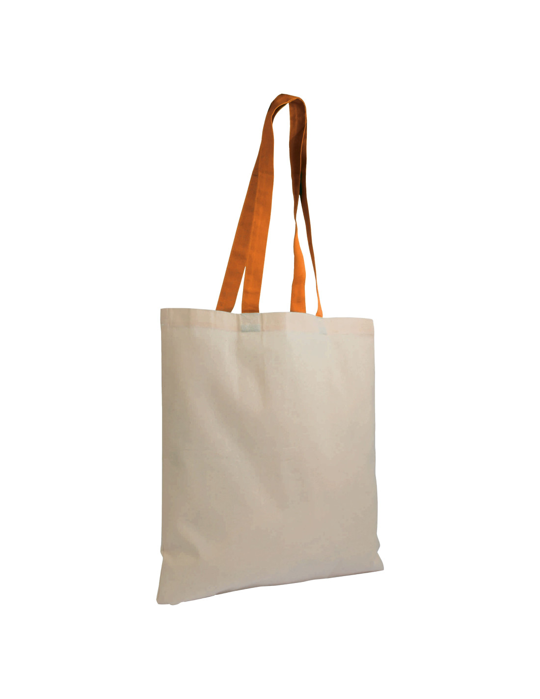 Tote-bag bicolore en coton 135G "ZABET" 38x42 cm  | SIP19