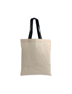 Mini tote-bag bicolore en coton personnalisable 135G "MAOLA" | SIP19