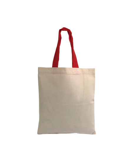 Mini tote-bag bicolore en coton personnalisable 135G "MAOLA" | SIP19