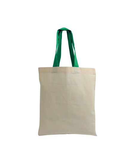 Mini tote-bag bicolore en coton personnalisable 135G "MAOLA" | SIP19