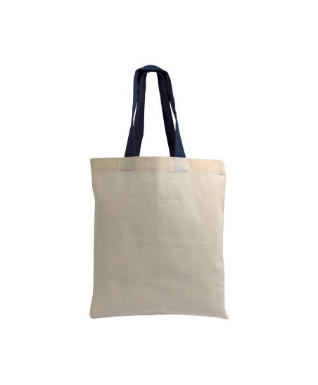 Mini tote-bag bicolore en coton personnalisable 135G "MAOLA" | SIP19