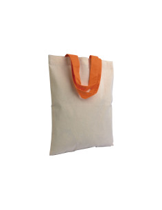 Mini tote-bag bicolore en coton personnalisable 135G "MAOLA" | SIP19