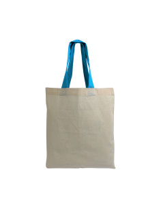Mini tote-bag bicolore en coton personnalisable 135G "MAOLA" | SIP19