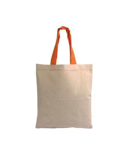 Mini tote-bag bicolore en coton personnalisable 135G "MAOLA" | SIP19