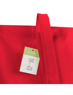Tote-bag personnalisé en coton bio 140g "CADAO" 38x42 cm | SIP19