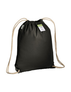 Sac à dos personnalisé avec cordelettes en coton bio "YANKS" | SIP19