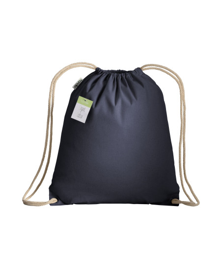 Sac à dos personnalisé avec cordelettes en coton bio "YANKS" | SIP19