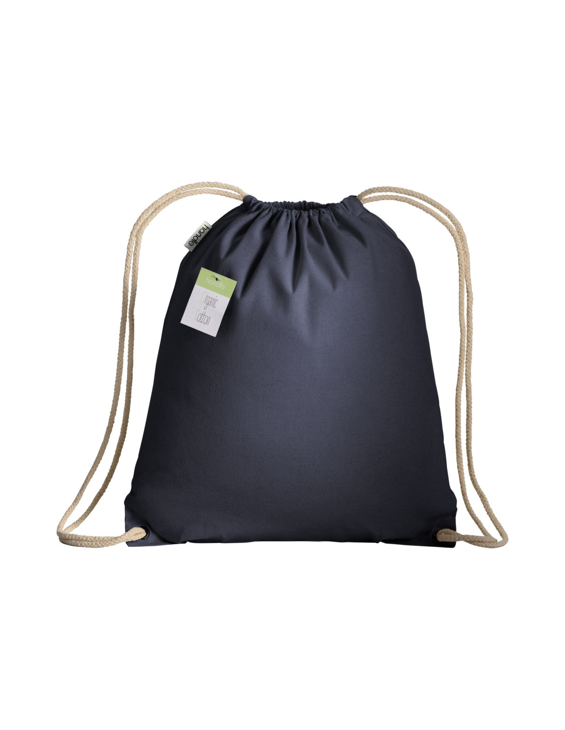 Sac à dos personnalisé avec cordelettes en coton bio "YANKS" | SIP19
