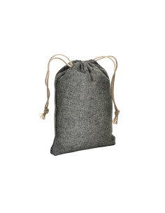 Pochon en coton recyclé à personnaliser 150G "FEKEZ" 10x14cm | SIP19