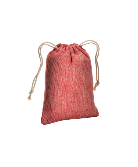 Pochon en coton recyclé à personnaliser 150G "FEKEZ" 10x14cm | SIP19