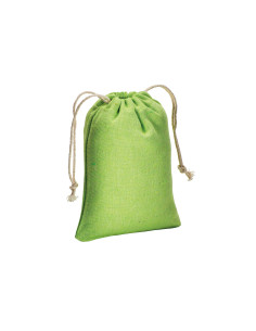 Pochon en coton recyclé à personnaliser 150G "FEKEZ" 10x14cm | SIP19