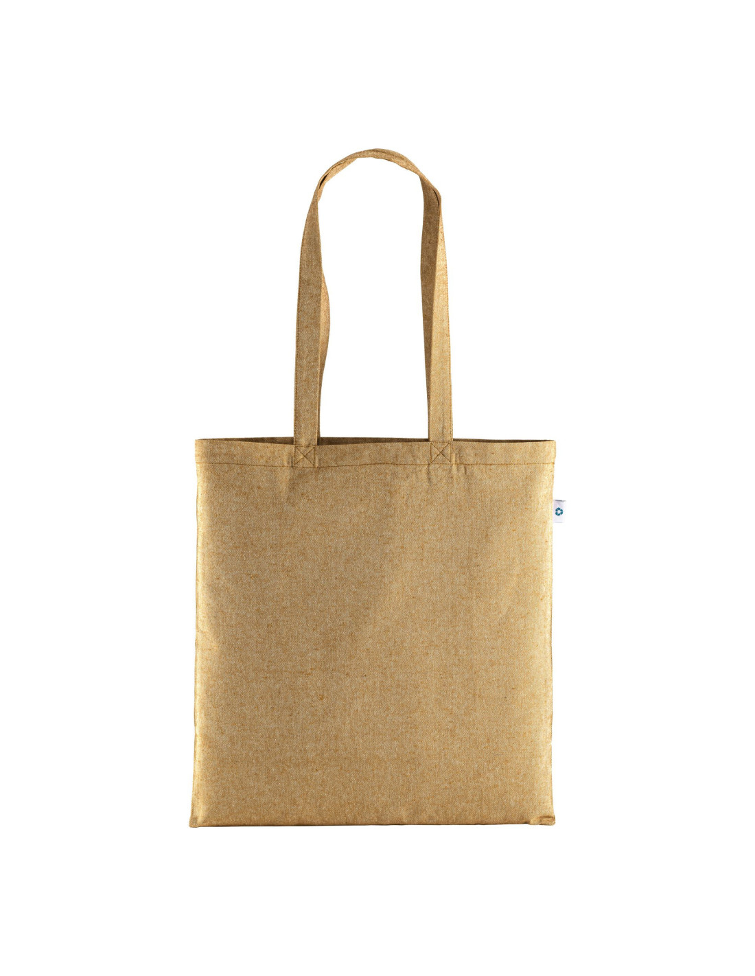 Tote-bag personnalisable en coton recyclé 190G "DOJET" 38x42cm | SIP19