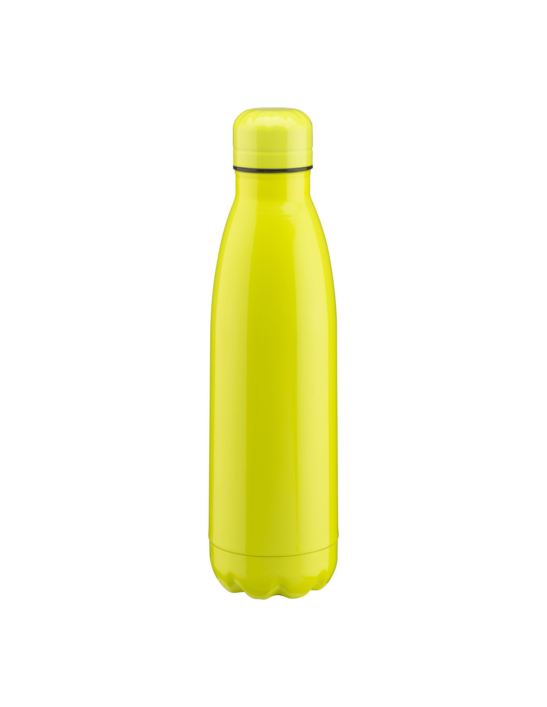 Gourde thermos fluo personnalisable de 500ML "BAZID" | SIP19