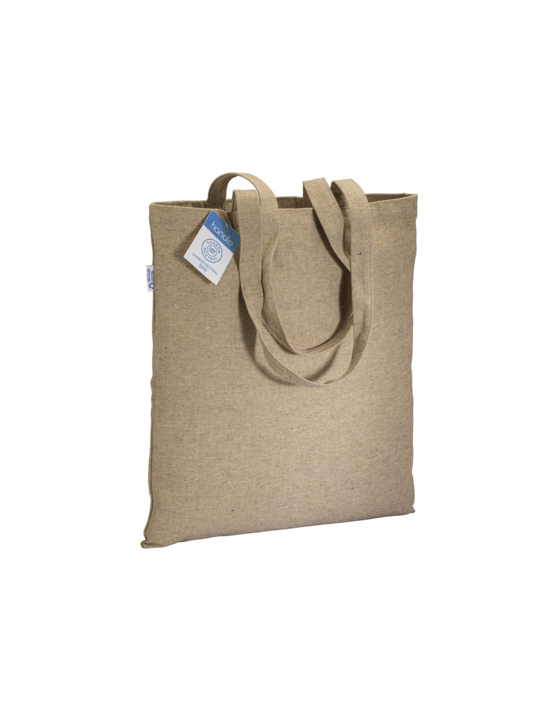 Tote-bag promotionnel en coton recyclé 280G  "BRIAH" 38x42 cm | SIP19