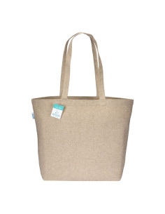 Grand sac cabas personnalisé en coton recyclé 280G "MOULB" | SIP19