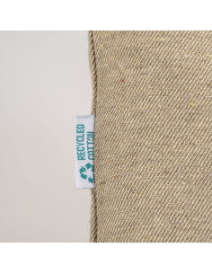 Grand sac cabas personnalisé en coton recyclé 280G "MOULB" | SIP19