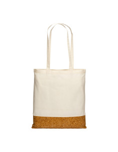 Tote-bag personnalisable en coton et liège 135G "DENAX" | SIP19