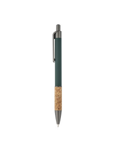 Stylo bille promotionnel en liège et aluminium "PATED" |SIP19