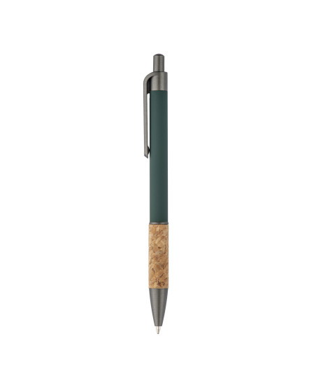 Stylo bille promotionnel en liège et aluminium "PATED" |SIP19