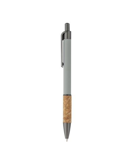 Stylo bille promotionnel en liège et aluminium "PATED" |SIP19