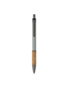 Stylo bille promotionnel en liège et aluminium "PATED" |SIP19