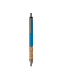 Stylo bille promotionnel en liège et aluminium "PATED" |SIP19