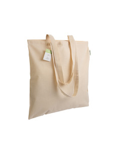 Tote-bag personnalisé en coton bio 140g "CADAO" 38x42 cm | SIP19