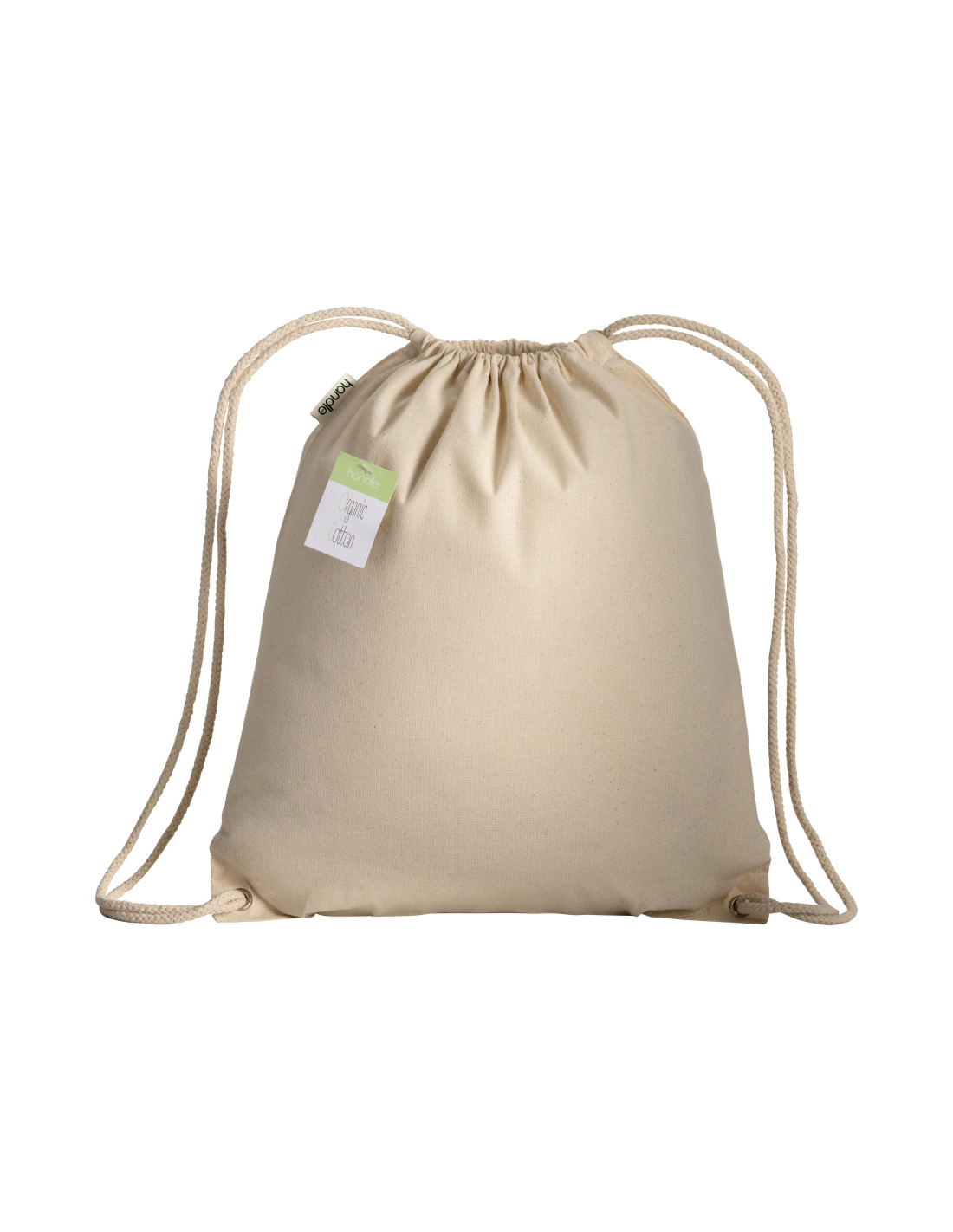 Sac à dos personnalisé avec cordelettes en coton bio "YANKS" | SIP19