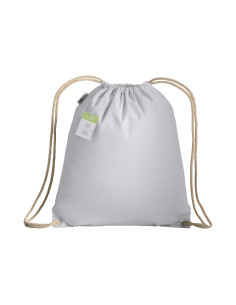 Sac à dos personnalisé avec cordelettes en coton bio "YANKS" | SIP19