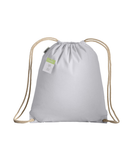Sac à dos personnalisé avec cordelettes en coton bio "YANKS" | SIP19