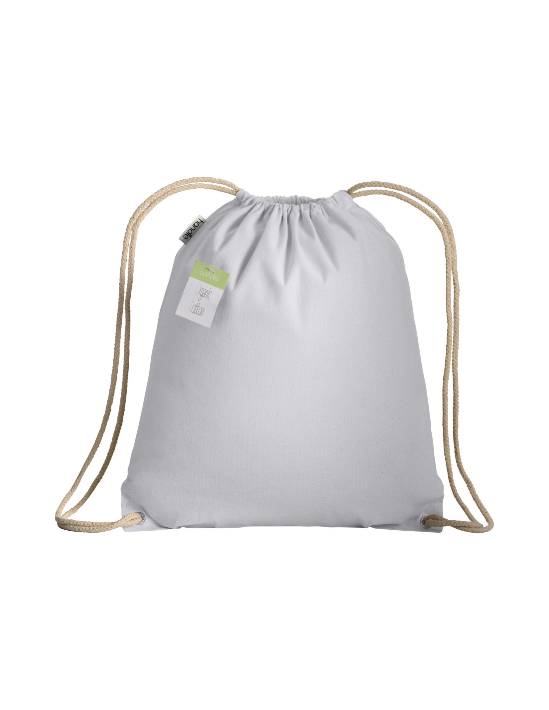Sac à dos personnalisé avec cordelettes en coton bio "YANKS" | SIP19
