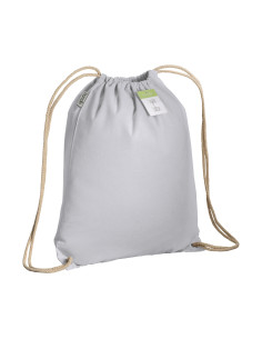 Sac à dos personnalisé avec cordelettes en coton bio "YANKS" | SIP19