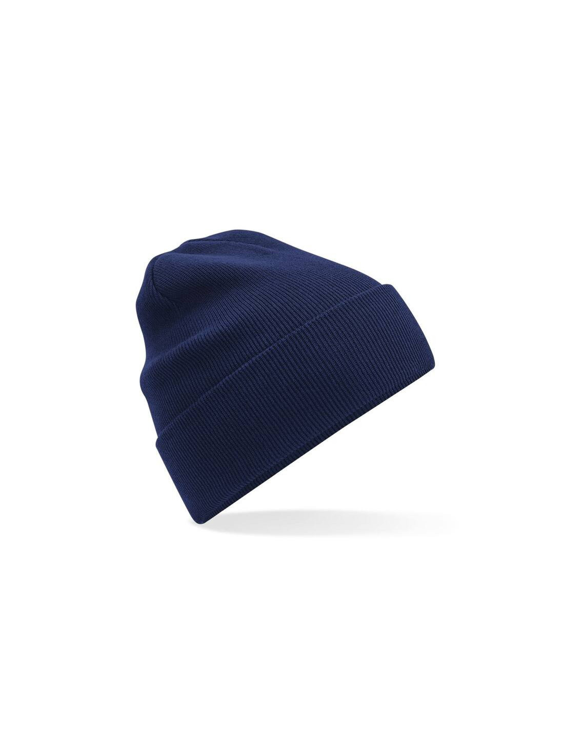 Bonnet avec rabat à personnaliser en coton bio "VERDI" | SIP19