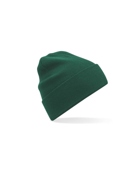 Bonnet avec rabat à personnaliser en coton bio "VERDI" | SIP19