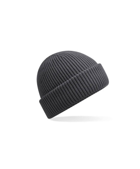 bonnet tricot à rabat personnalisé en RPET "BRILL" | SIP19