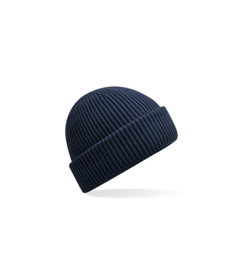 bonnet tricot à rabat personnalisé en RPET "BRILL" | SIP19