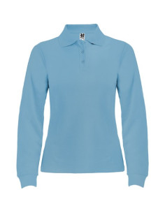 POLO M-LONGUES FEMME 220G "ESTRELLA" - Polos & Chemises - SIP19