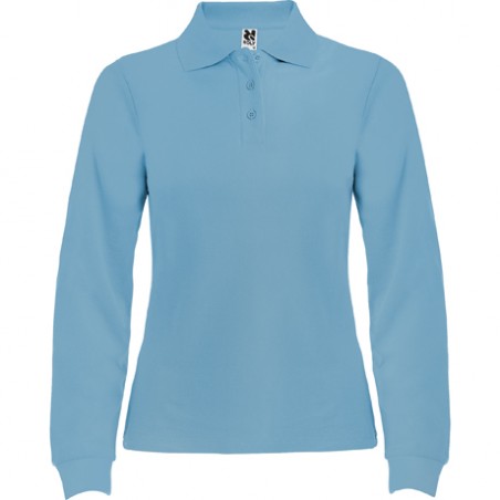 POLO M-LONGUES FEMME 220G "ESTRELLA" - Polos & Chemises - SIP19