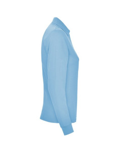 POLO M-LONGUES FEMME 220G "ESTRELLA" - Polos & Chemises - SIP19