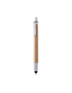 Stylo publicitaire tactile en bambou "SIRIM" | SIP19