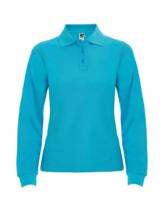 POLO M-LONGUES FEMME 220G "ESTRELLA" - Polos & Chemises - SIP19