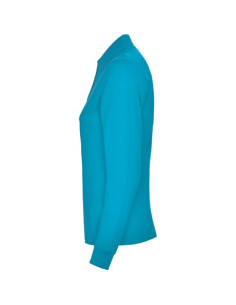 POLO M-LONGUES FEMME 220G "ESTRELLA" - Polos & Chemises - SIP19