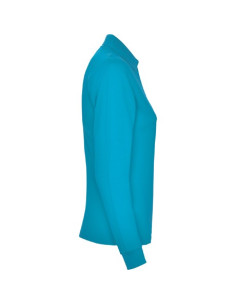POLO M-LONGUES FEMME 220G "ESTRELLA" - Polos & Chemises - SIP19